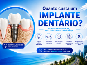 Quanto custa um IMPLANTE DENTÁRIO em Maceió?